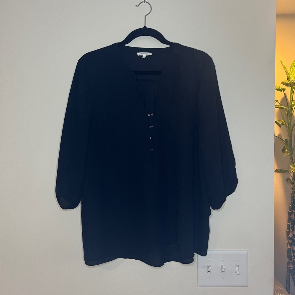 Maurices Black Blouse